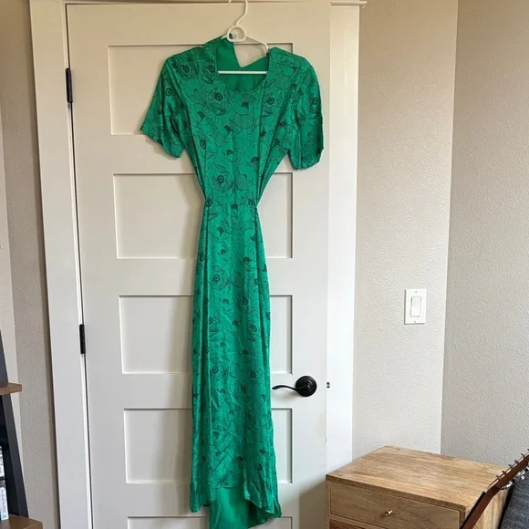 The Kooples Emerald Floral Maxi Dress - New with tags - Picture 3 of 5